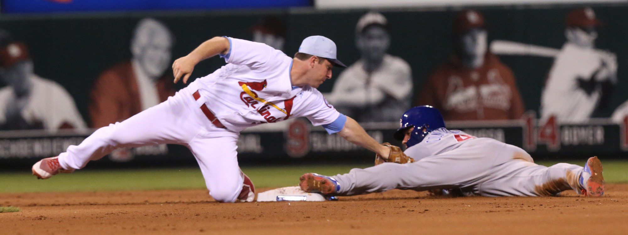 Cards and Cubs battle in the hot series finale Sunday night